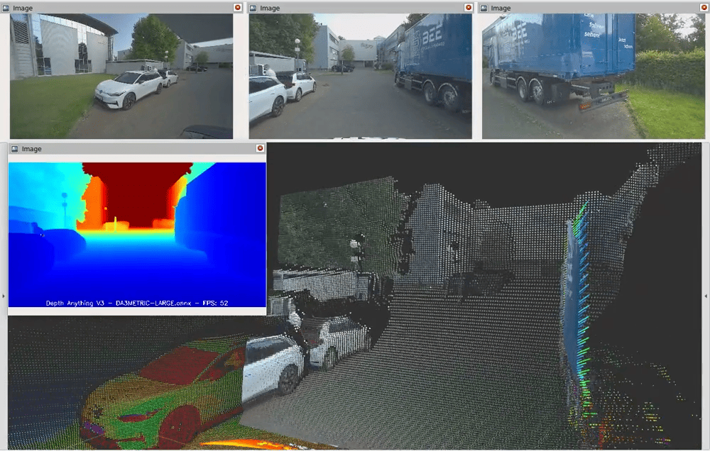 DA3 TensorRT ROS2 Node